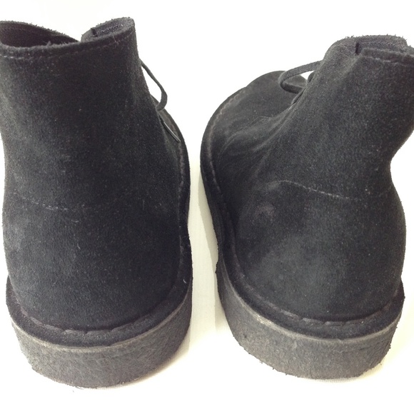 Clarks Original Desert Boots Black Suede 8.5 - Picture 6 of 10